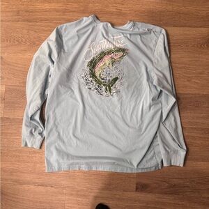 NWOT Southern Tide Blue Long Sleeve Men's Shirt